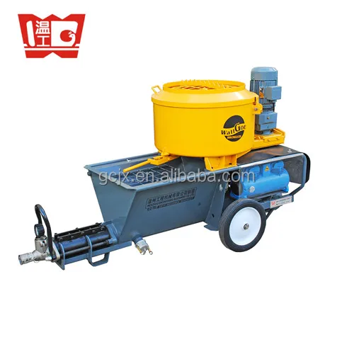 Cement Mortar Mixing Pumping Screeding Grouting Spraying Wall Plastering Rendering Machine