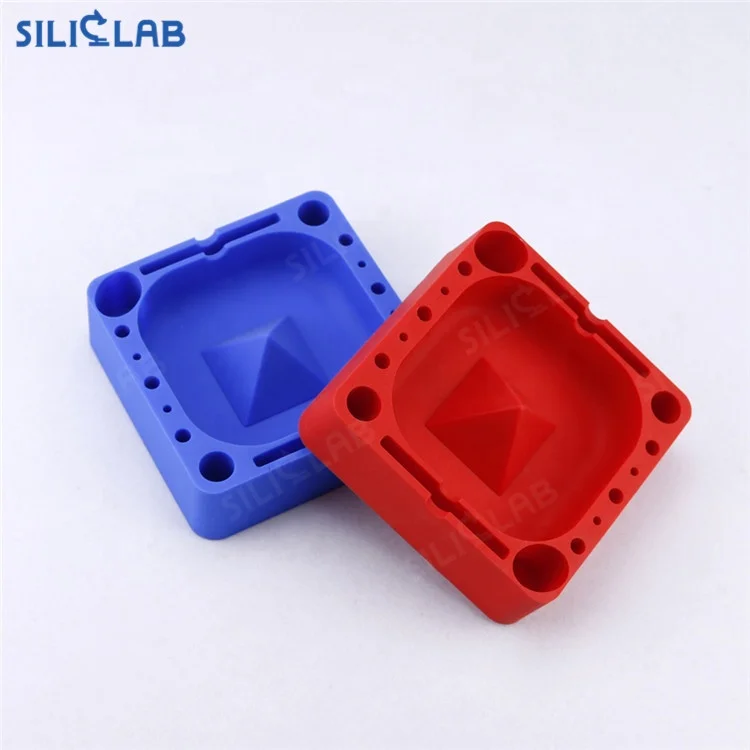 Heat resistant Silicone tobacco ashtray Smoking Products Accessories Pocket ashtray