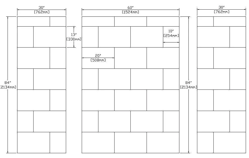 New Design Long Lasting classic series Tub Surround matte White Shower Wall