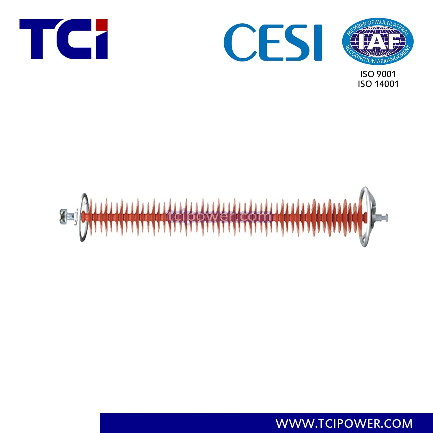 500kv 160KN suspension composite insulator