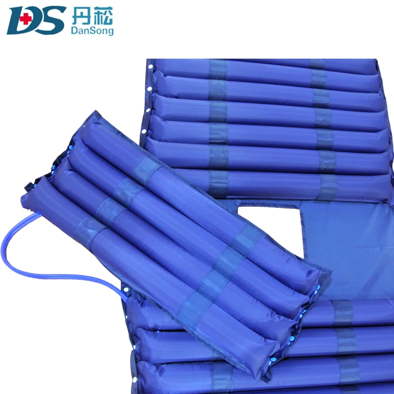 PVC Plastic Inflatable Hospital Bed Medical Use Anti Decubitus Air Mattress With Toilet Hole BC-02S