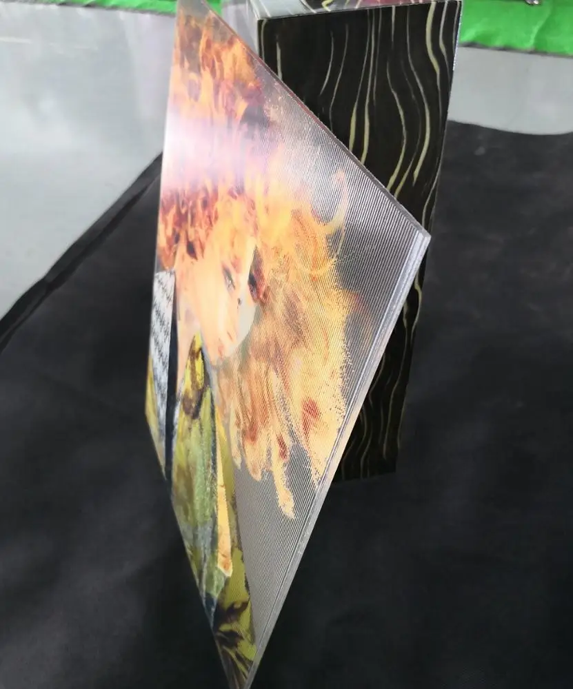 UV printing 3D lenticular picture frame