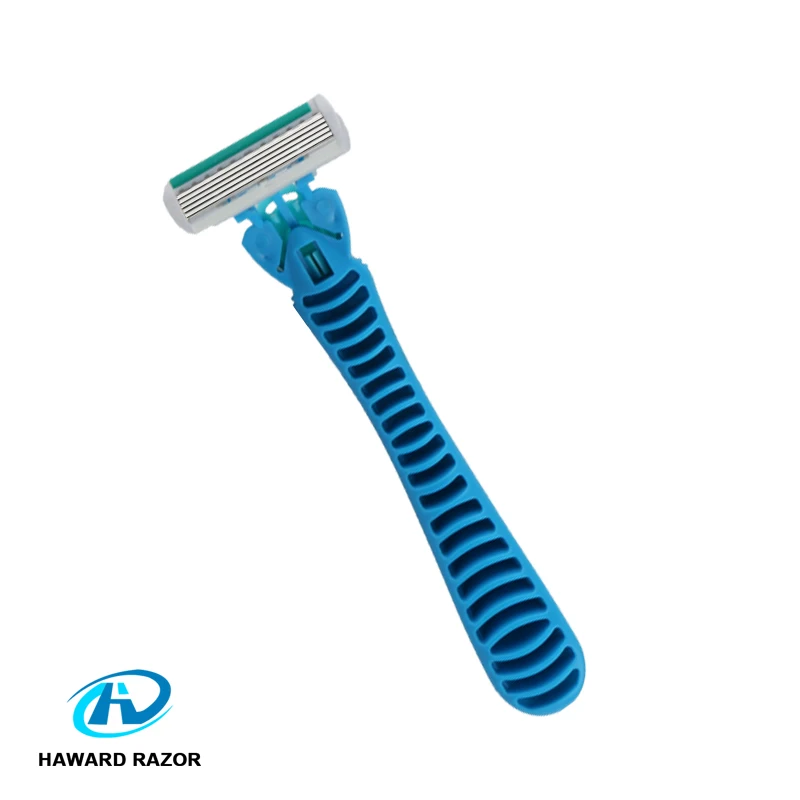 Wholesale price for high quality 6 blade shaving razor with replacement blades