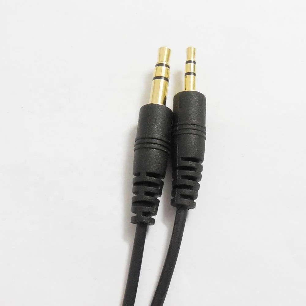 Gold plated 28AWG*3C Audio Adapter 2.5mm To 3.5mm Stereo Cable