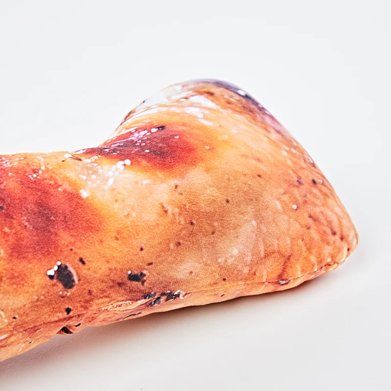 Baked Chicken Legs Food Throw Pillows Decorative Cushion