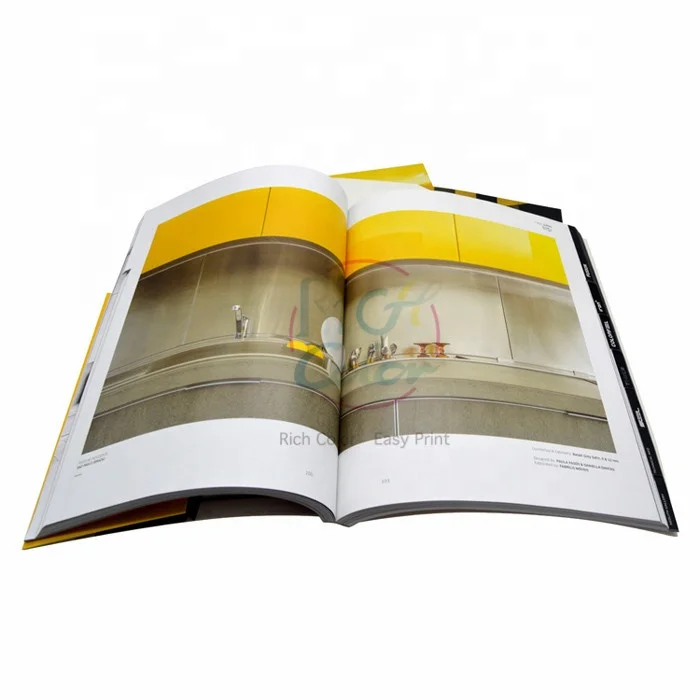 Luxury 128g Art Paper Products Catalogue Printing,Custom Cheap A4 Magazine Brochure Offset Printing