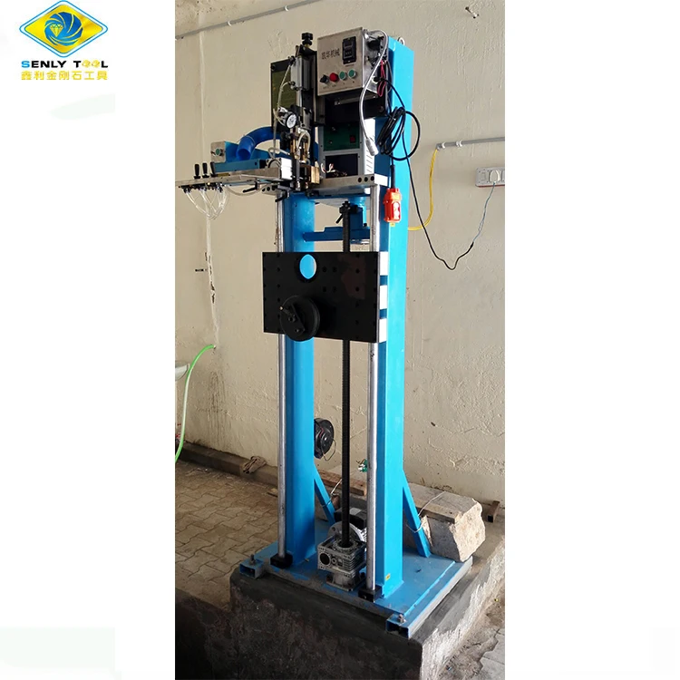 250mm-3300mm Manual Rack High Frequency Induction Welding Machine Making Diamond Segment Blade Brazing Machine