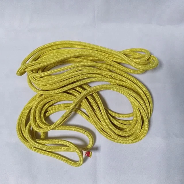 
480~500 degree centigrade heat resistant aramid rope and tape for glass tempering conveyor system 