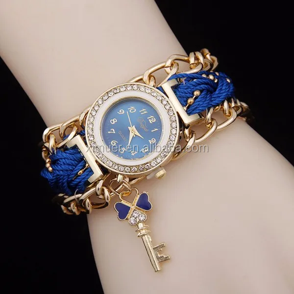 Factory chain bracelet watch fancy lady watch