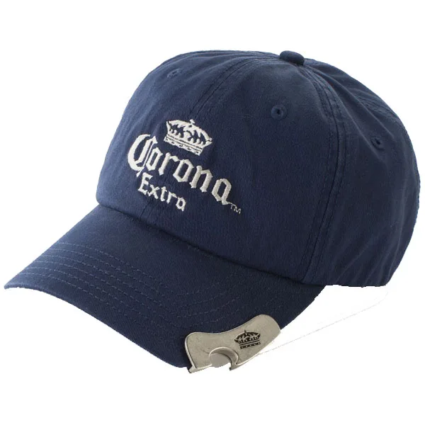 
Wholesale custom mens embroidery bottle opener baseball cap 