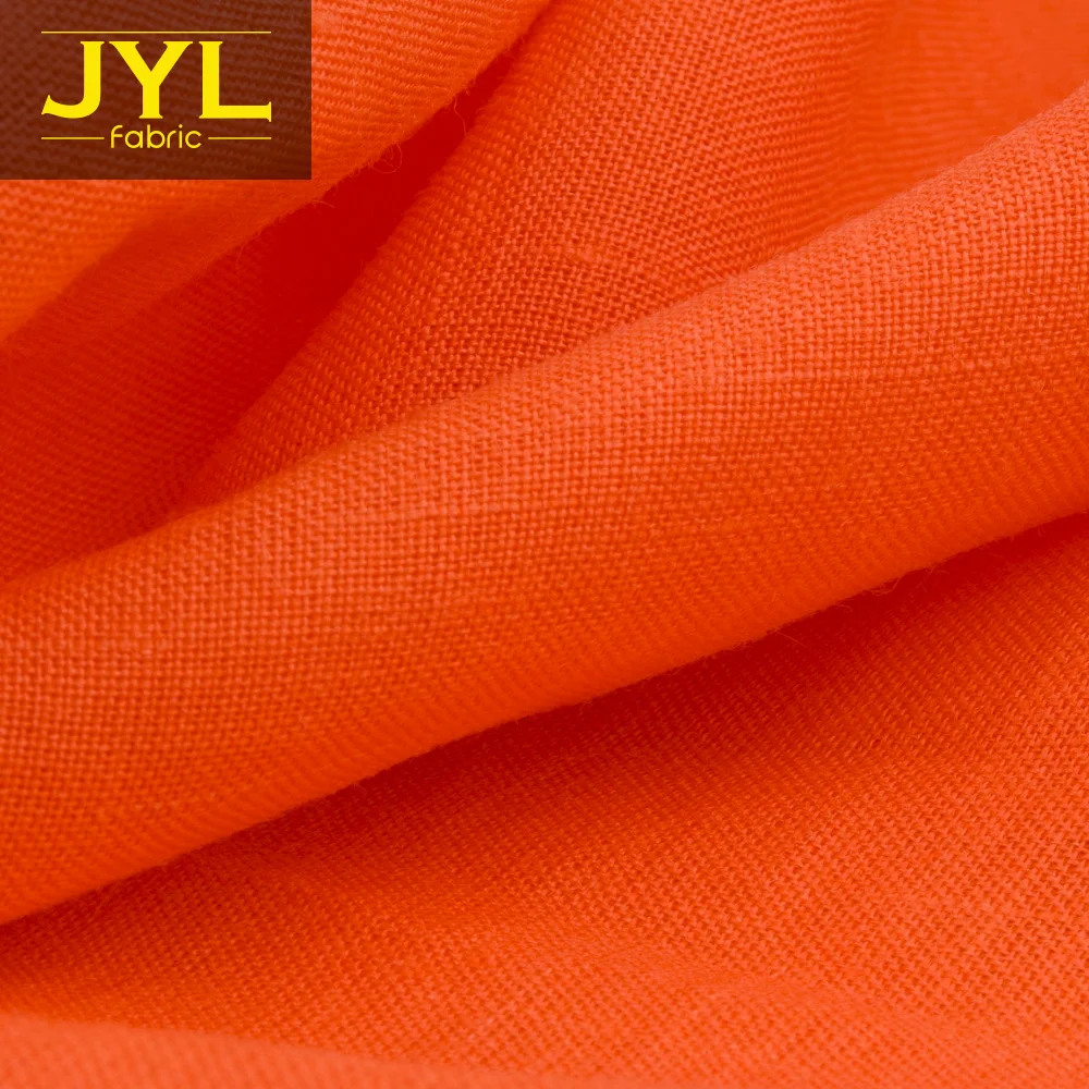 
JYL 100% ramie fabric in stock for soft and comfortable jacket skirt GL1008# 