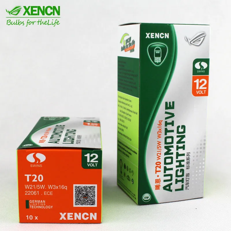 Индивидуальный бренд OEM Качество Авто T20 W3x16q 21/5W Задняя фара Миниатюрная лампа
