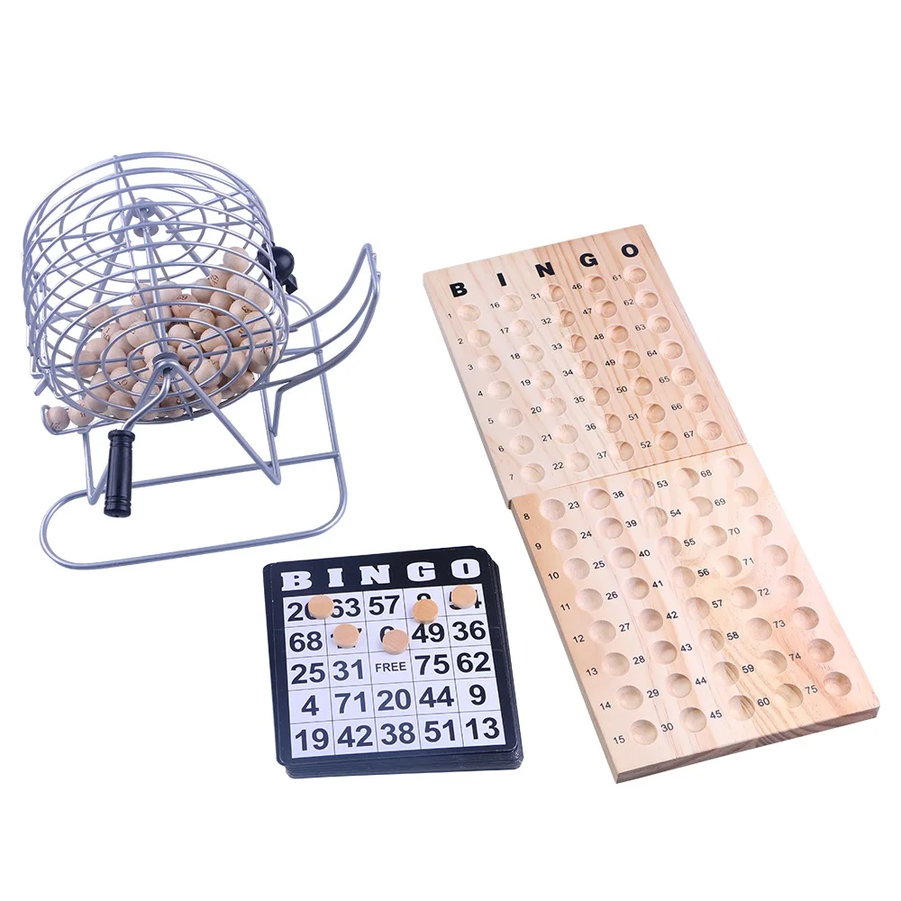 High quality bingo game set bingo board game