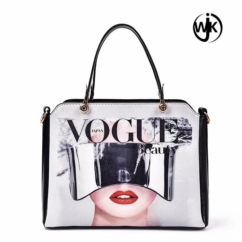 OEM women tote bag wholesale wholesale handbag suppliers custom printing cartoon girl tote bag