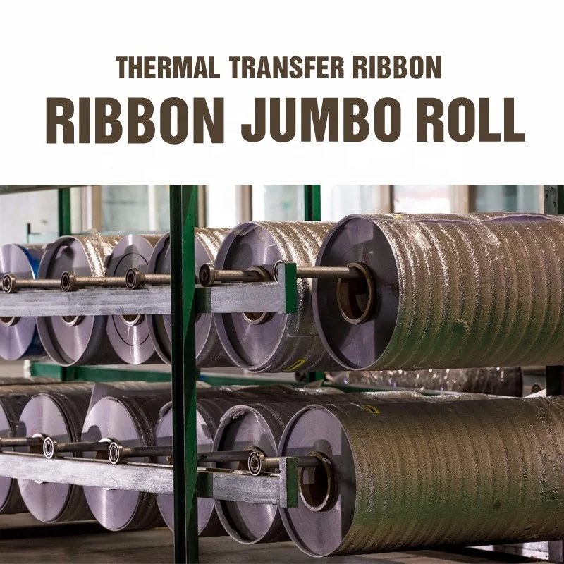 TTR Jumbo Roll 910mm*16300m Thermal Transfer Ribbon Wax Resin Barcode Ribbon