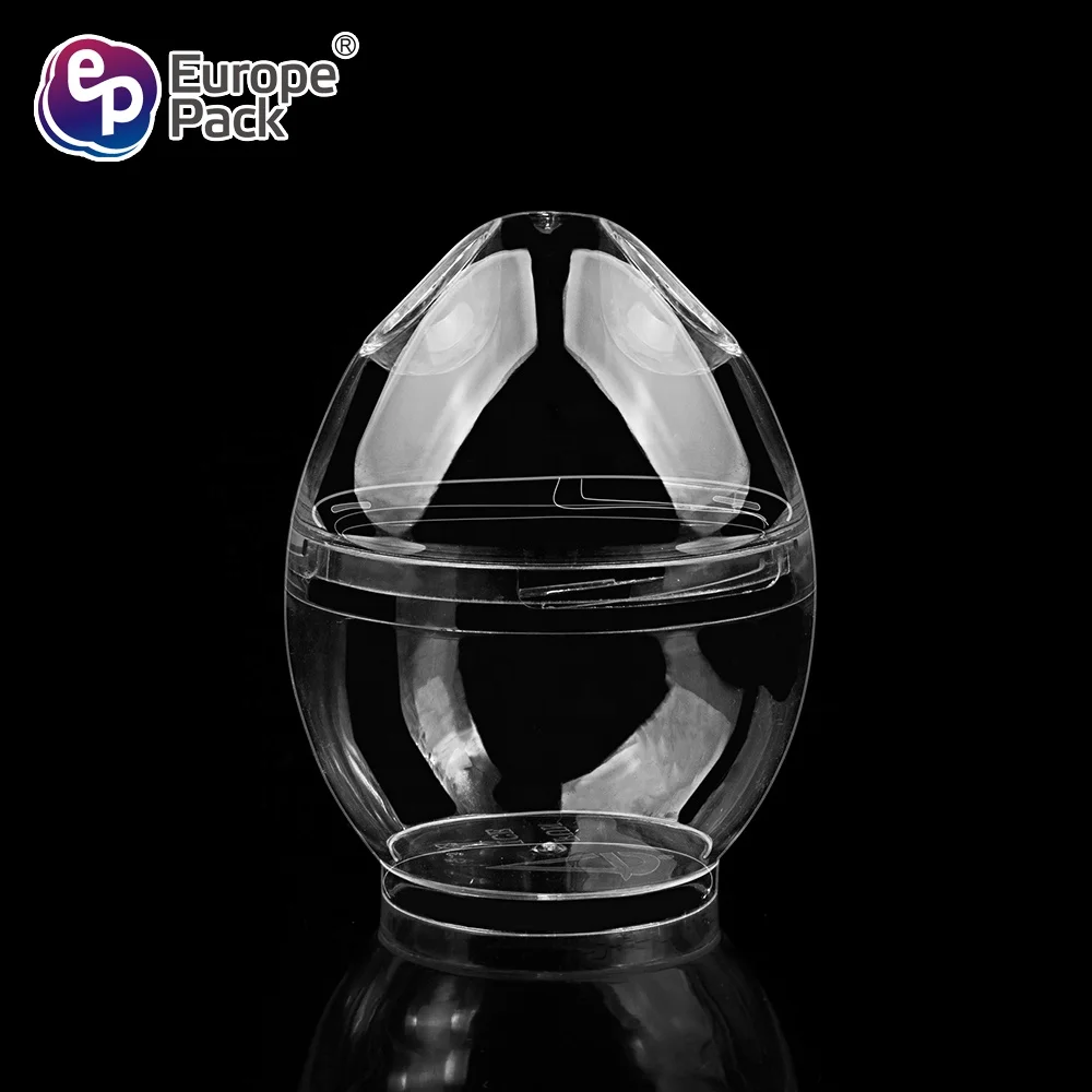 Unique Design 135ml Colour Screw Container Egg Shaped Cup Plastic Food Storage Boxes & Bins OEM ODM Modern