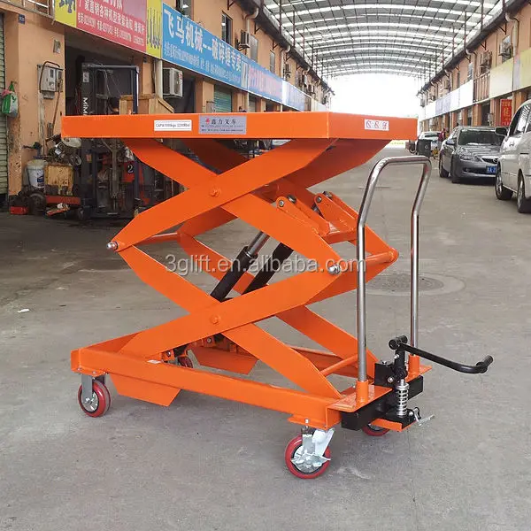 China Portable Lifting Equipment, 1000kg.Capacity, 1700mm.Max.Height, Foot-Operated