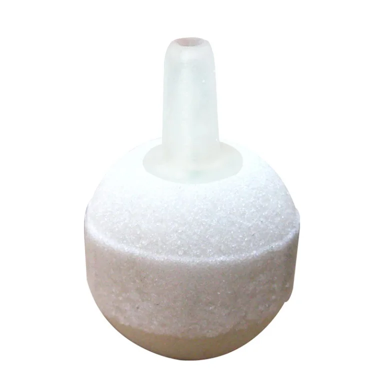 HiSin/HaiXin WS010 d30mm In bluk aquarium white Corundum air stone with micro bubbles oxygen bubble tube air pump components
