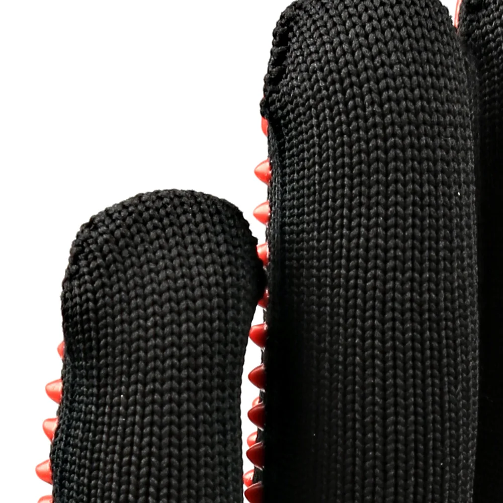 Seeway Warehouse Use Strong Grip 13 Gauge Polyamide Knitted  PVC Dotted Work Gloves