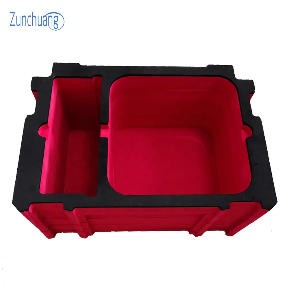 Laser cut eva foam inlay high density eva foam package