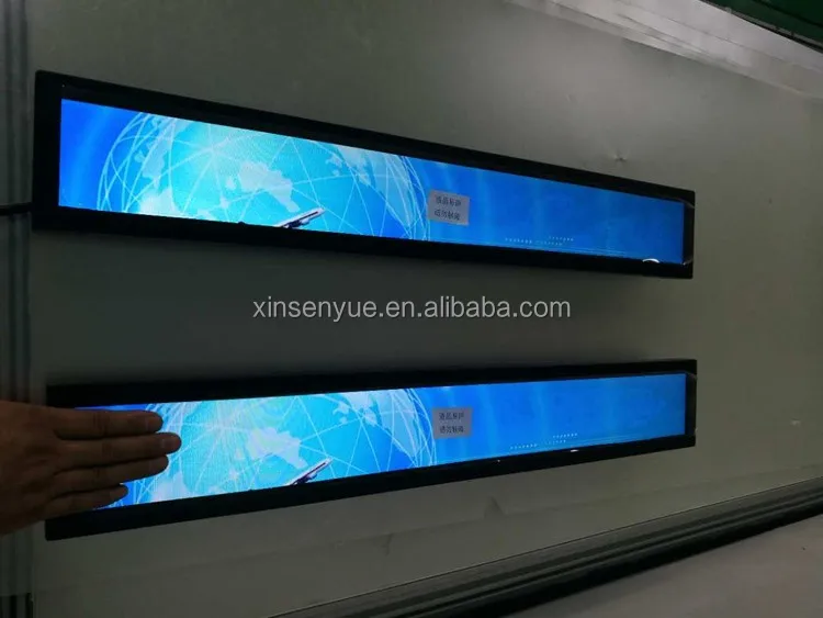 Whiskey display shelf rack electronic digital supermarket video shelf talker