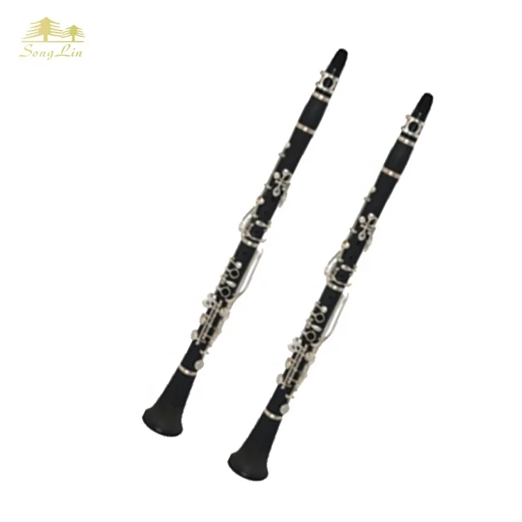 hard rubber nickel plated clarinet  bake lite  student clarinets Bb 14 key