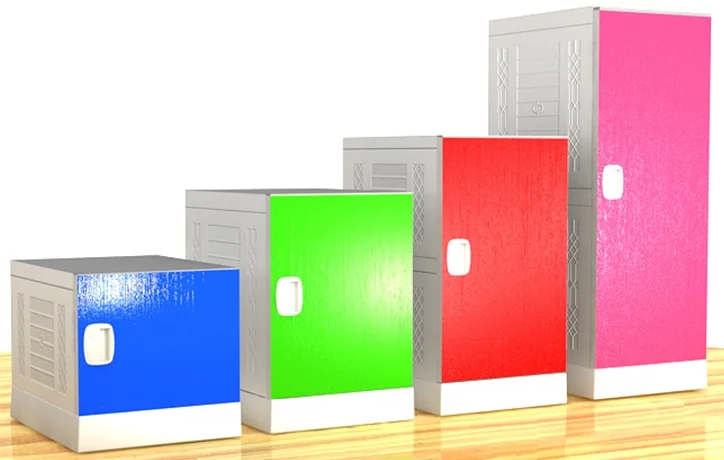 Twinco 4 door abs plastic school shoe cabinet gym storage cabinets