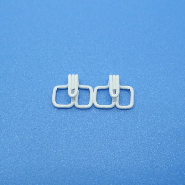 Wholesale nylon coated square hooks and eyes for bra
