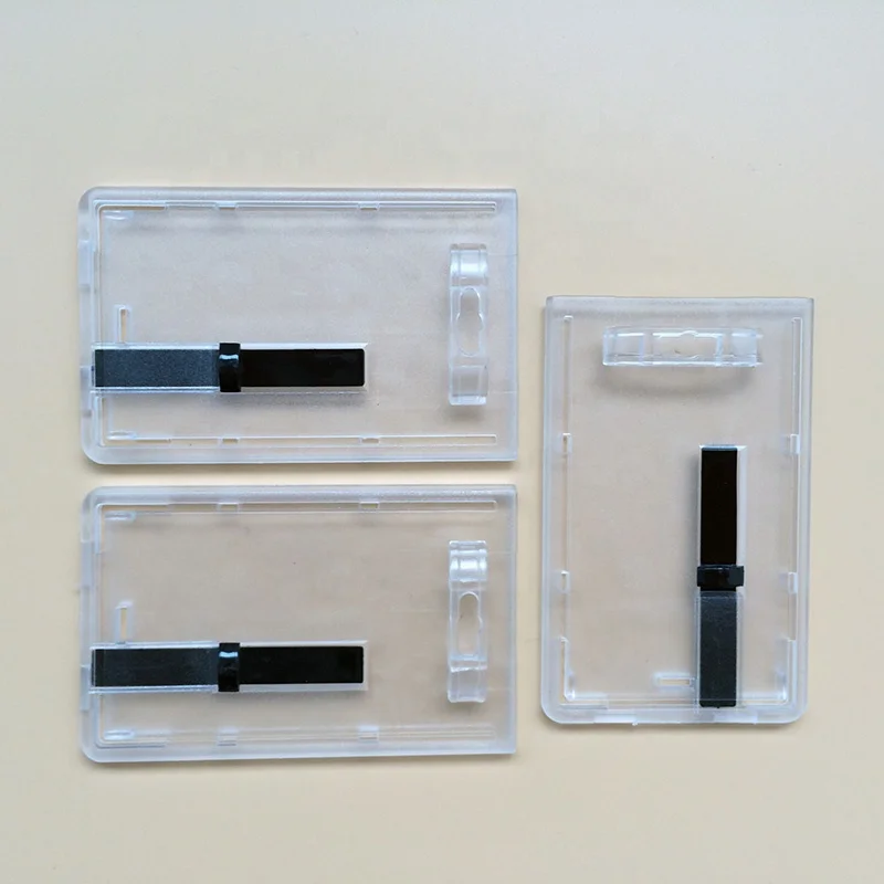 Molded rigid polycarbonate access proximity card dispenser with card slider