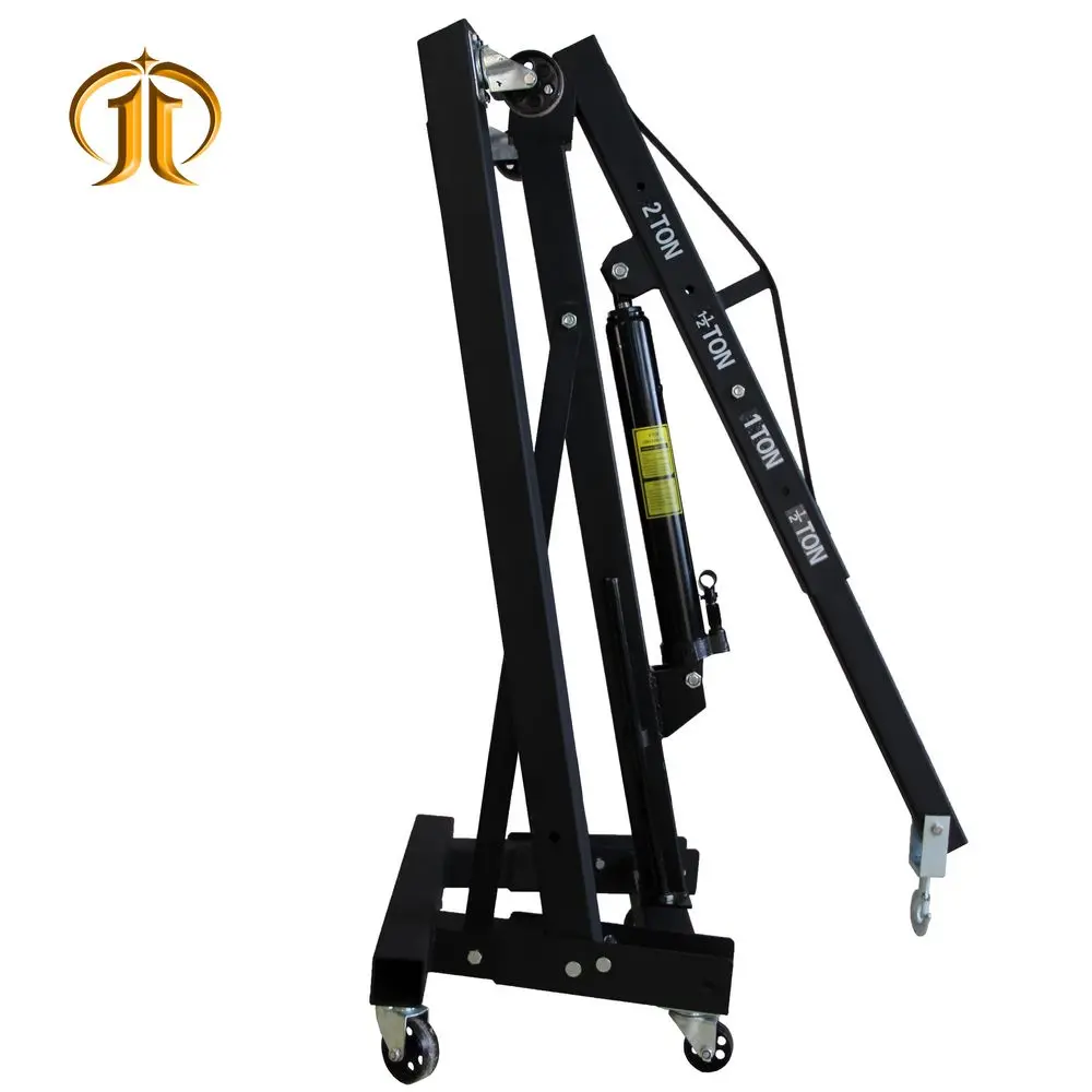 Power Lift Hydraulics Engine Hoist Lift Floor Crane