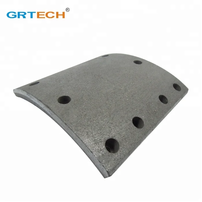 WVA 19384 non-asbestos front and rear axle truck brake lining kit for IVECO