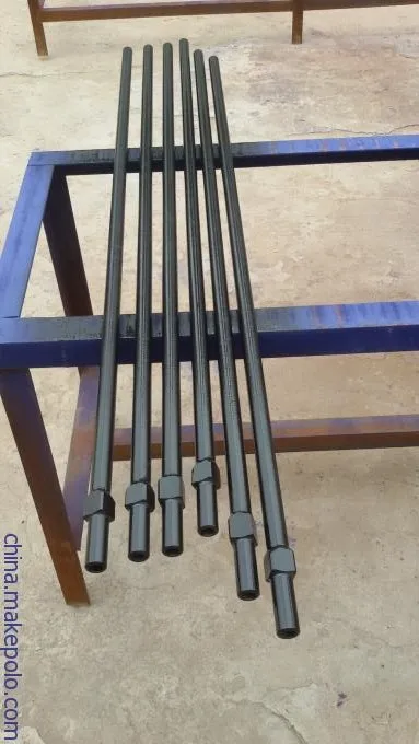 drilling tools for bolting support drill rod h19mm,h22 mm Drill pipe thread M14/R17 with 1m/2m for mining tools