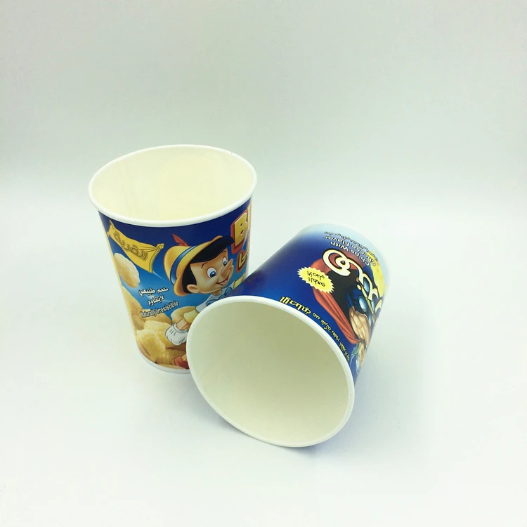 46oz disposable paper bucket popcorn cup
