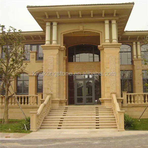 
Hot sale yellow wooden sandstone for interior 