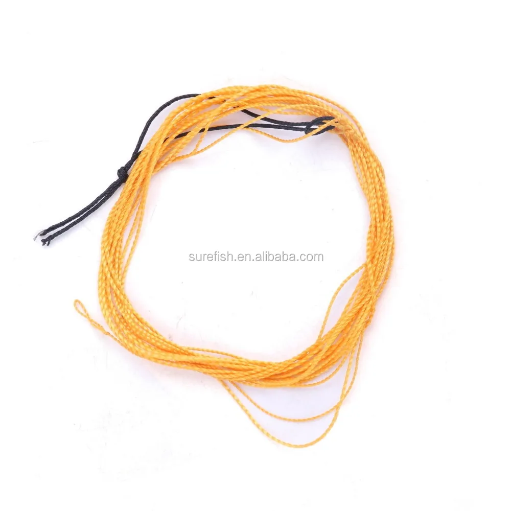 wholesale multi-color braided fly fishing tenkara furled leader