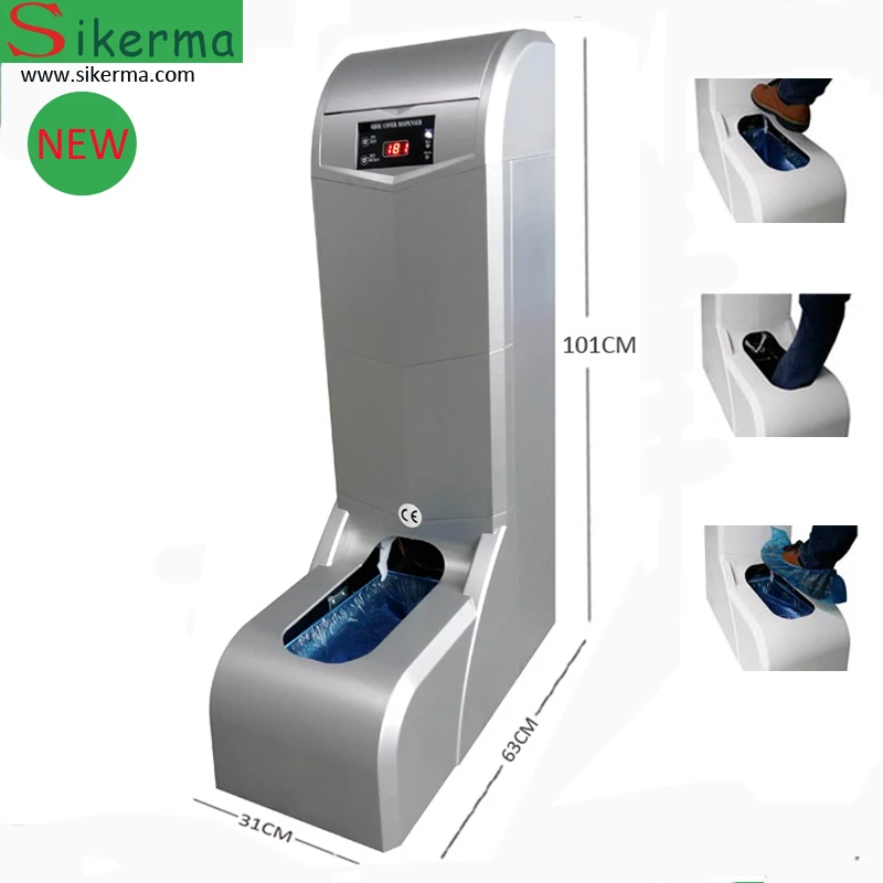 
CE certificate high quality Medical shoe cover machine /intelligent shoe covers dispenser / food cover dispenser 