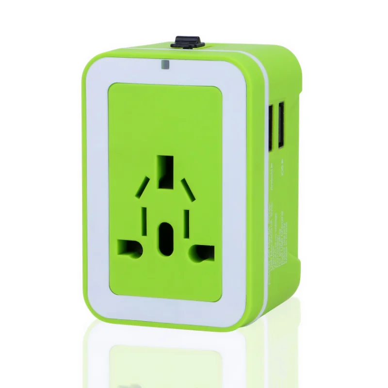 New Toy Products Universal Travel Adapter USB Charger for Travelling Around the World