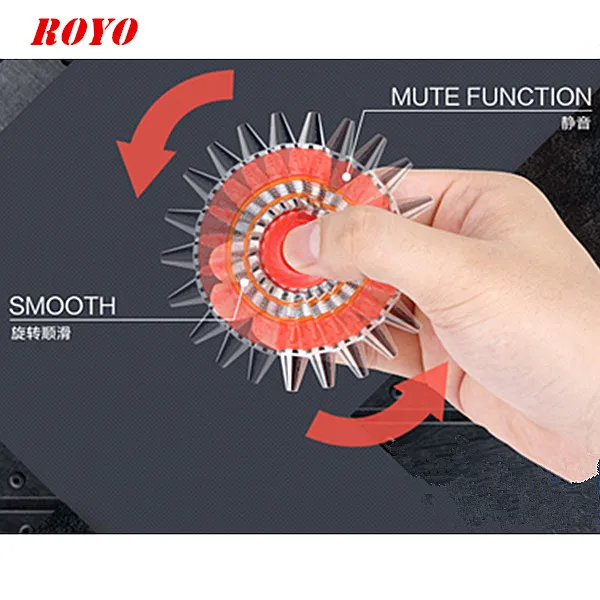 Novelty funny unique 4 in 1 promotional gyro toy spinner fidget pen mini stylus screen ballpoint pen with led light