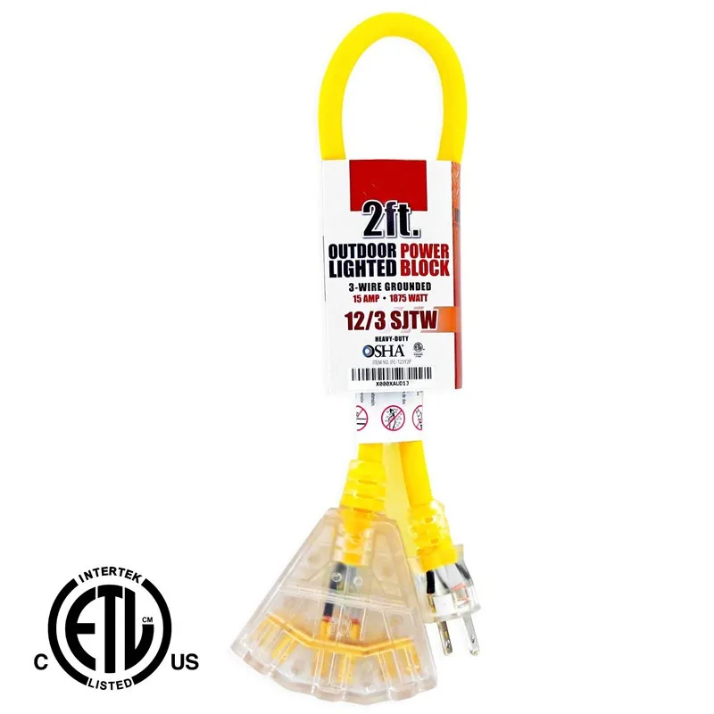 Heavy Duty outdoor extension cords