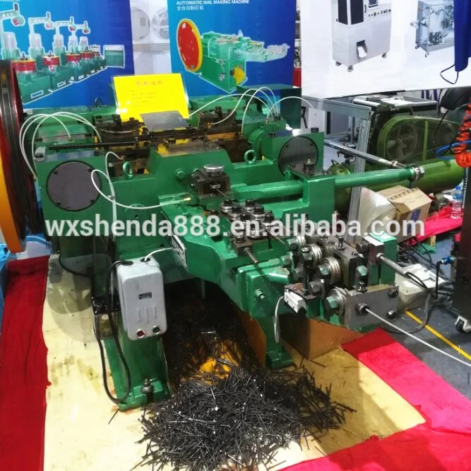 China Steel Wire Nail Making Machine/Automatic Wire Nail Making Production Line