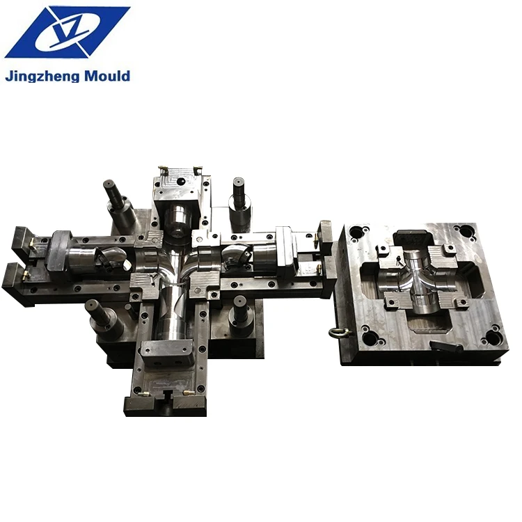 pp plastic pipe fitting TEE mould