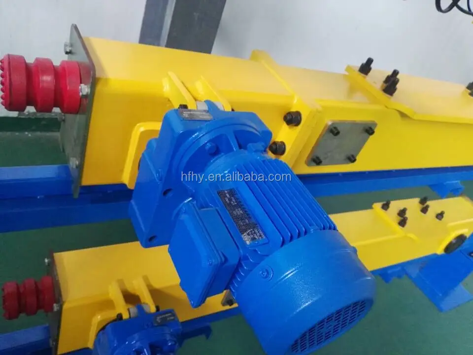 wheel block end carriage crane side beam drive system with gear motor 0.4kw