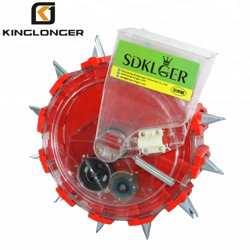 KONGLONGER KLG-12 hand push farm land/plastic flim 1 row onion soybean bean planter