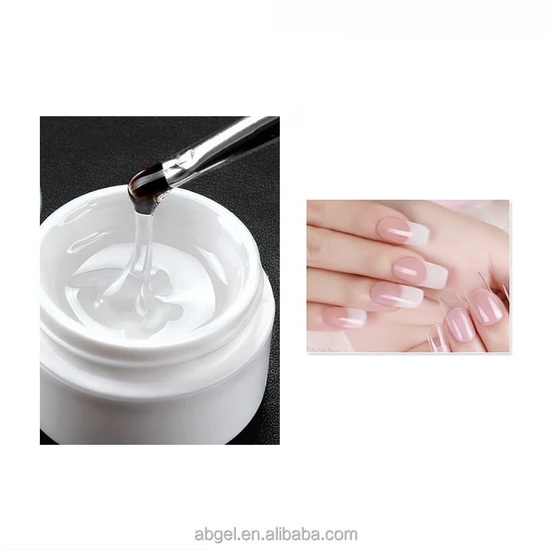 clear builder nail gel for nail soak off 1 KG wholesale