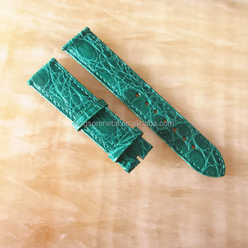 
rare exotic crocodile strap for watches 