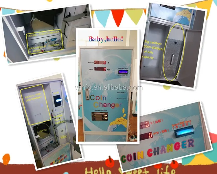 Best price of 24h ATM card vending and recharge machine for washing machine