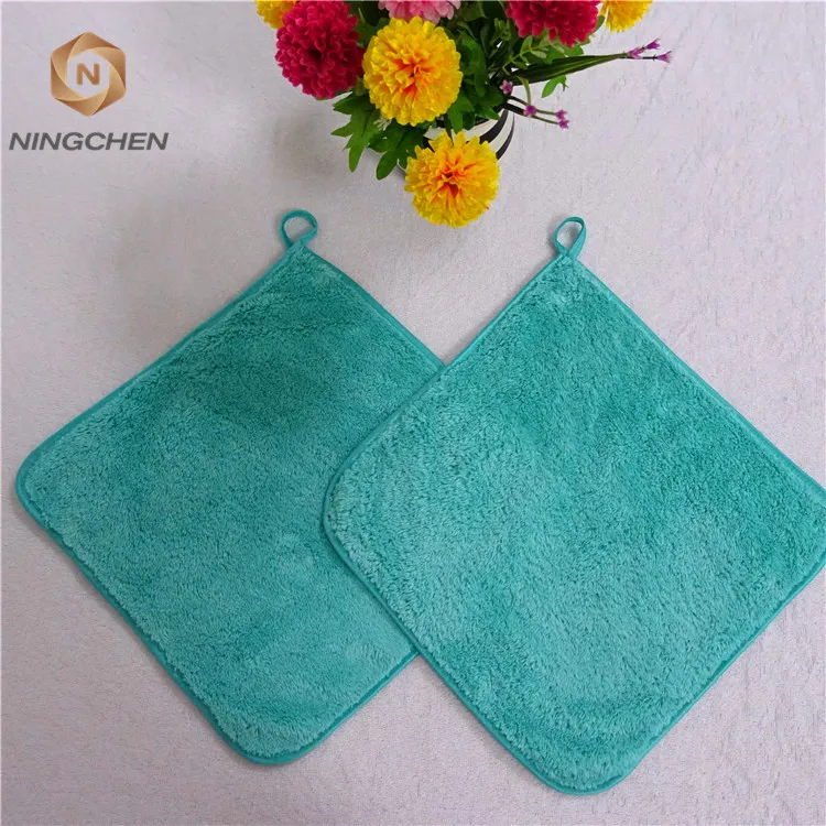 80% polyester 20% polyamide super soft thicken car washing ultra fine microfiber nano towel/cleaning cloth towel