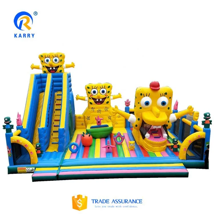 2024 New amusement park jumping castle inflatable combo castle slide inflatable castles inflatable water park for kids
