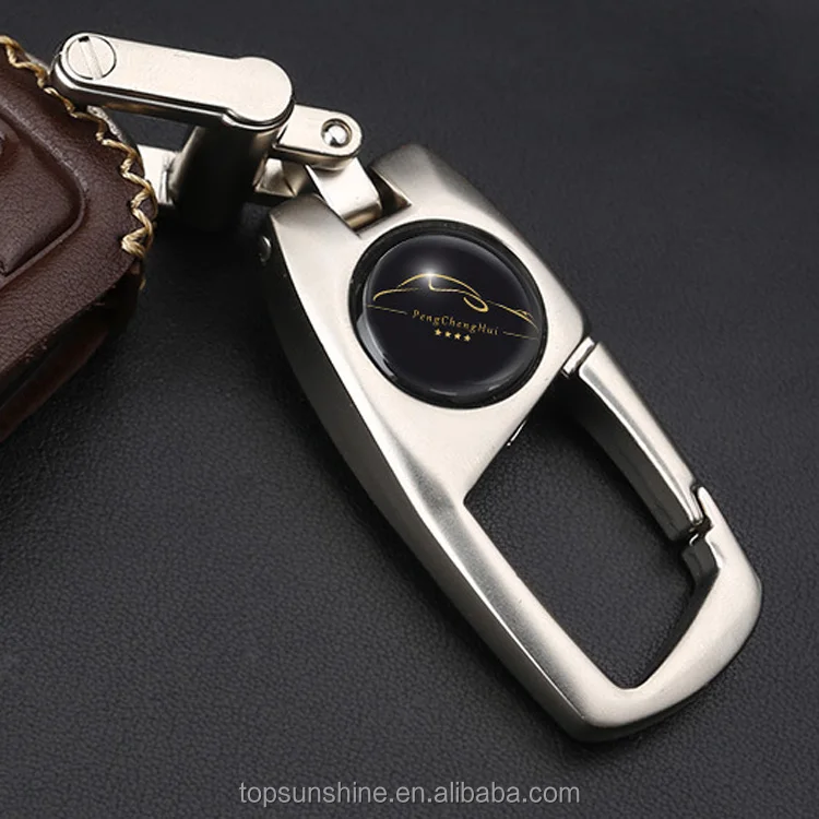 Genuine Leather car key cover for Volkswagen VW GOLF 4 5 6 Passat B5 B6 Tiguan Touran Polo Scirocco Jetta