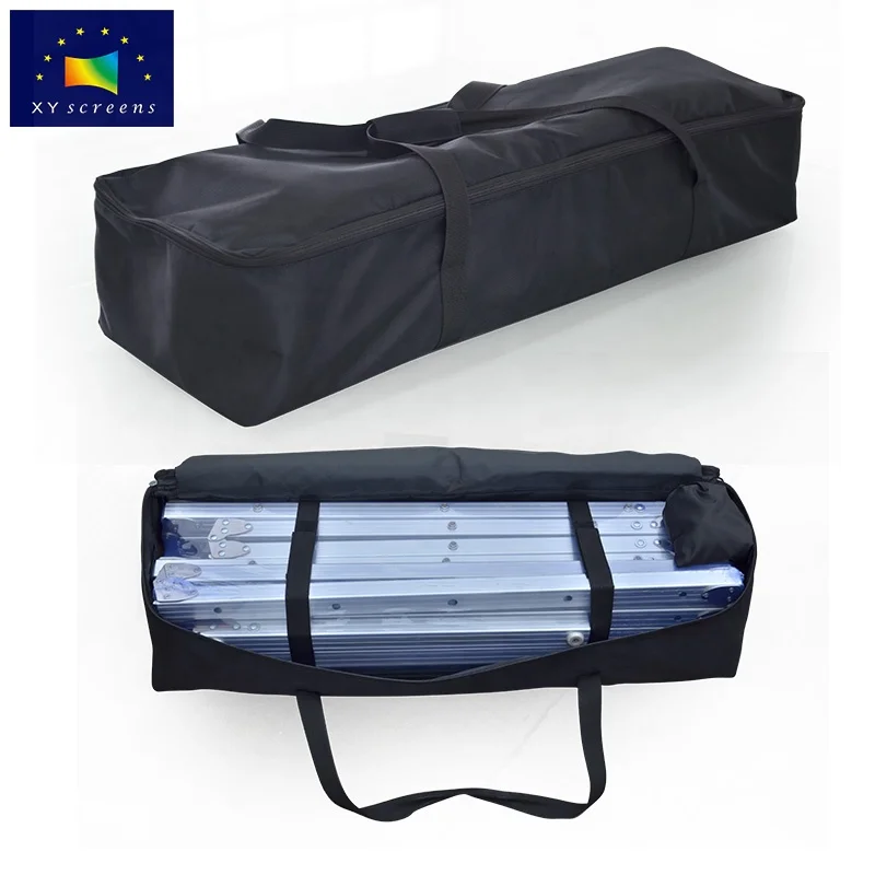 XYSCREENS High Quality Outdoor Fast Folding Portable Front/Rear Projection/Projector Screen 60 inch to 135 inch